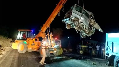 Terrible accident in Jaipur