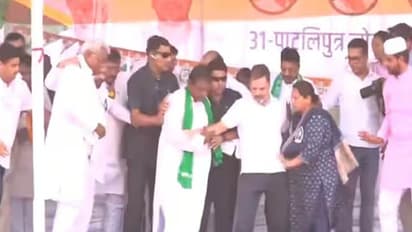 stage caves in as rahul gandhi