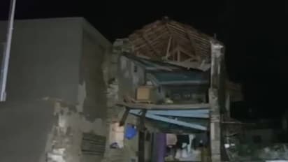 building collapse in dwarka