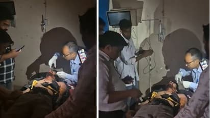 Churu  government hospital shameful picture 