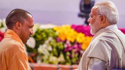 Modi with Yogi