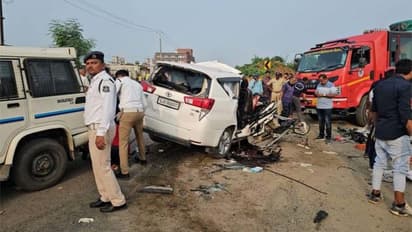 7 Killed As Cars Collide In Gujarat