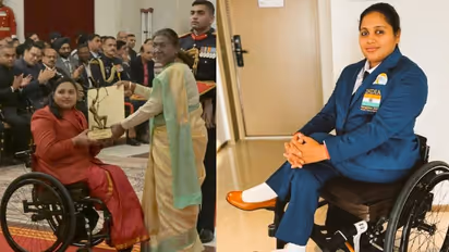 Para shooter Mona Agarwal