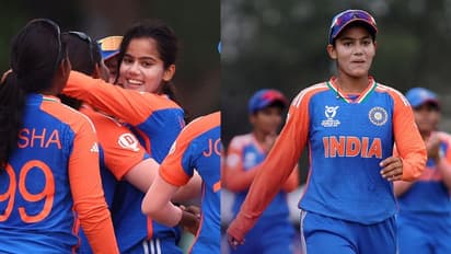 Team india beat malaysia vaishnavi sharma hattrick