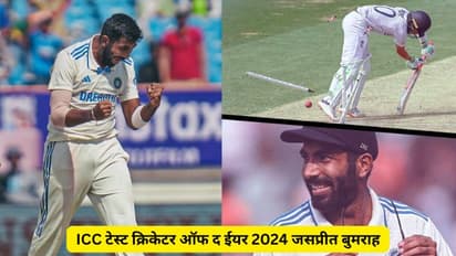 icc test player of the year 2024  jasprit bumarh