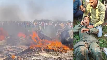 shivpuri air force plane crashes iaf mirage 2000 fighter plane accident