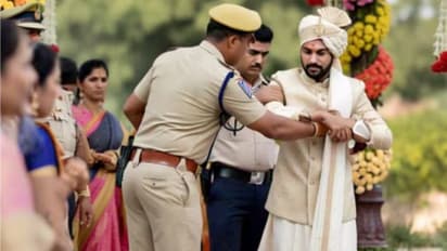 groom arrested and jailed