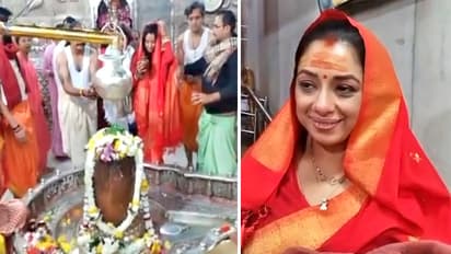 Rupali-Ganguly-visit-mahakal