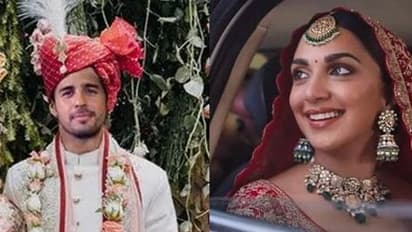 Sidharth malhotra Kiara Advani First Wedding Photos