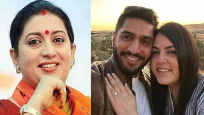 smriti irani daughter shanelle irani wedding