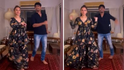 aditi rao hydari and rumoured boyfriend siddharth dance video viral KPJ