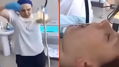 snake inside womens body