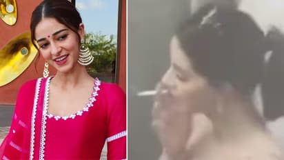 Ananya Pandey Smoking