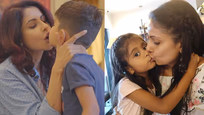 Chhavi Mittal Kissed Her Son