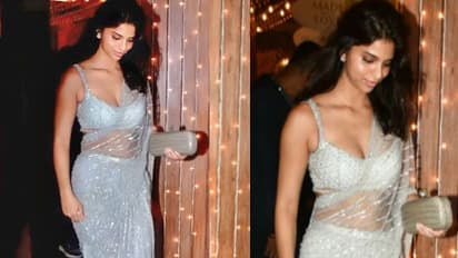 Suhana Khan in Saree