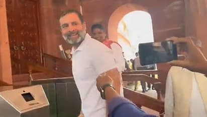 Rahul Gandhi in Parliament