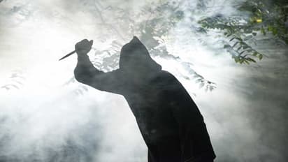 man cooked heart with potato