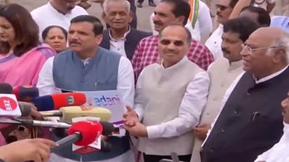 Opposition MPs Protest