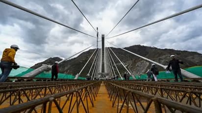 Anji river rail bridge