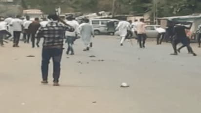 Vadodara news Ram Navami 2023 stone pelting on procession in Fatepura