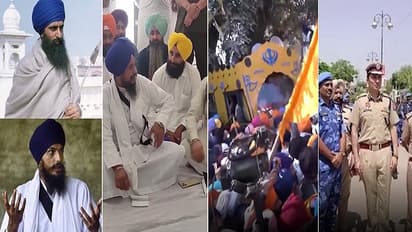 Amritsar news speculations of amritpal singh surrender he did Cosmetic surgery to look like bhindranwala zrua