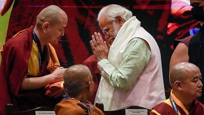 PM Narendra Modi in Bodh summit