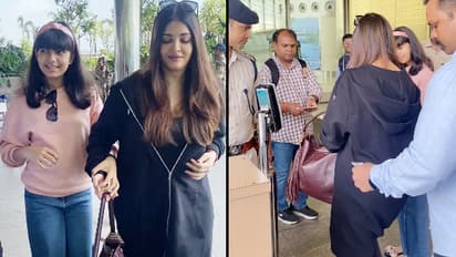 Aishwarya Rai Mumbai Airport
