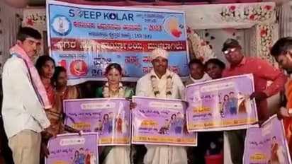 karnataka couple appeal for vote