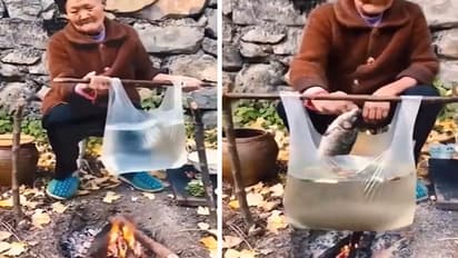 cooking food in polythene