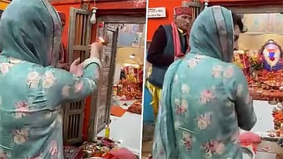 priyanka gndhi worshipping in shimla