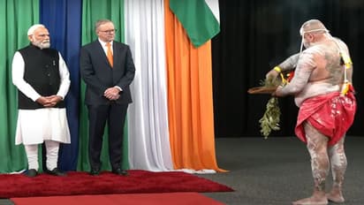 Welcom of pm modi in australian tradition