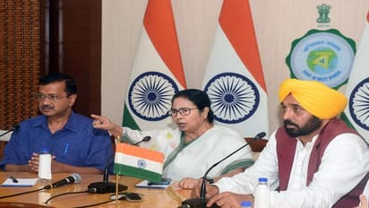 Arvind Kejriwal With Mamata Banerjee