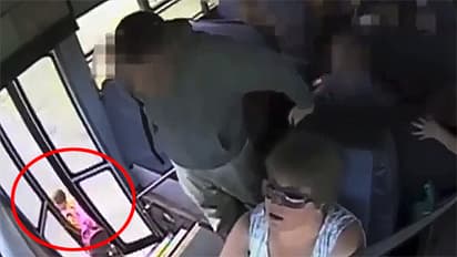 driver drags school girl kentucky video