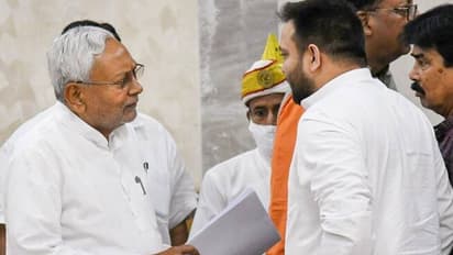Nitish Kumar and Tejashwi Yadav