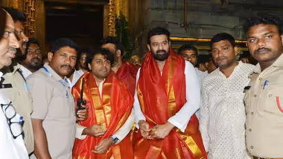 Prabhas In Tirupati For Adipurush Event