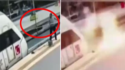 train cleaner died from electric shock