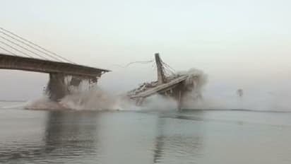 Aguwani Sultanganj Bridge In Bhagalpur Bihar