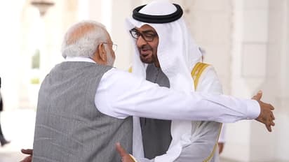 PM Modi with UAE President