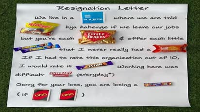 resignation letter