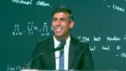 British PM Rishi Sunak 