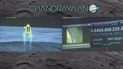 Chandrayaan-3 landing on moon