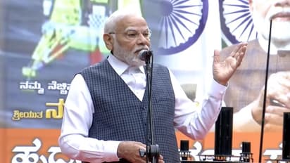 PM Narendra Modi in Bengaluru