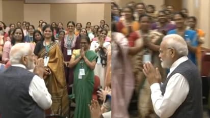 PM Narendra Modi in ISRO