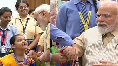 Narendra Modi Raksha Bandhan