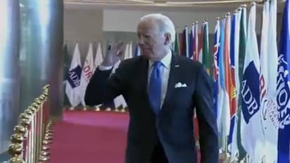 Joe Biden in Bharat Mandapam