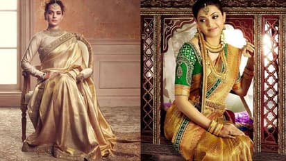 Kanchipuram saree and Kanjeevaram saree