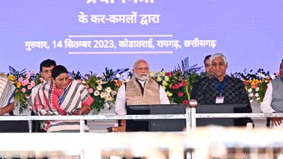 PM-Modi-inaugrates-Chhattisgarh-rail-project