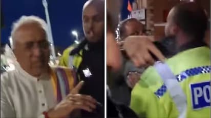 UK cop rude behaviour with Hindu priest
