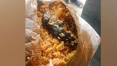 Dead rat in police breakfast Bengaluru