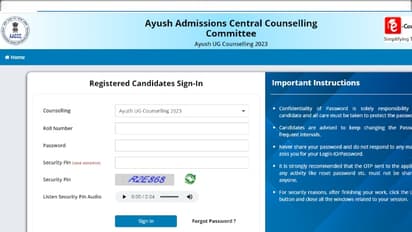 AYUSH NEET UG 2023 Seat Allotment Result